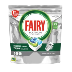 FAIRY PLATINUM Kapsułki do zmywarki All in one, 75 szt